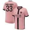Paris Saint-Germain Warren Zaire-Emery #33 PSG Third Jerseys 2024-25 Short Sleeve