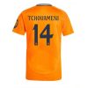 Real Madrid Aurelien Tchouameni #14 Cheap Away Stadium Soccer Jerseys 2024-25 Short Sleeve