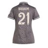 Real Madrid Brahim Diaz #21 New Third Soccer Shirt for Women 2024-25 Short Sleeve