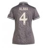 Real Madrid David Alaba #4 New Third Soccer Shirt for Women 2024-25 Short Sleeve