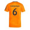Real Madrid Eduardo Camavinga #6 Cheap Away Stadium Soccer Jerseys 2024-25 Short Sleeve