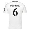 Real Madrid Eduardo Camavinga #6 Cheap Home Stadium Soccer Jerseys 2024-25