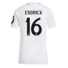 Real Madrid Endrick #16 New Home Soccer Shirt for Women 2024-25 Short Sleeve