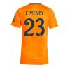 Real Madrid Ferland Mendy #23 New Away Soccer Shirt for Women 2024-25 Short Sleeve