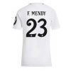 Real Madrid Ferland Mendy #23 New Home Soccer Shirt for Women 2024-25 Short Sleeve