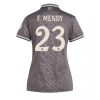 Real Madrid Ferland Mendy #23 New Third Soccer Shirt for Women 2024-25 Short Sleeve