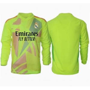 Real Madrid Goalkeeper Cheap Third Stadium Soccer Jerseys 2024-25 Long Sleeve