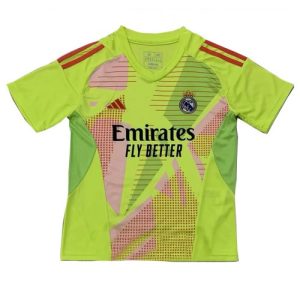 Real Madrid Goalkeeper Cheap Third Stadium Soccer Jerseys 2024-25 Short Sleeve