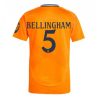 Real Madrid Jude Bellingham #5 Cheap Away Stadium Soccer Jerseys 2024-25 Short Sleeve