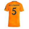 Real Madrid Jude Bellingham #5 New Away Soccer Shirt for Women 2024-25 Short Sleeve