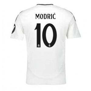 Real Madrid Luka Modric #10 Cheap Home Stadium Soccer Jerseys 2024-25 Short Sleeve