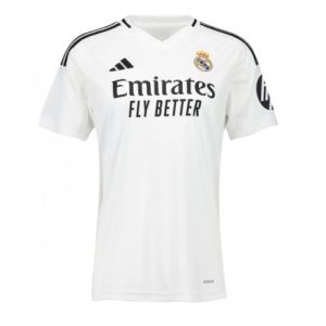 Real Madrid New Home Soccer Shirt for Women 2024-25 Short Sleeve