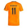 Real Madrid Rodrygo Goes #11 Cheap Away Stadium Soccer Jerseys 2024-25 Short Sleeve