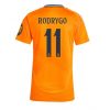 Real Madrid Rodrygo Goes #11 New Away Soccer Shirt for Women 2024-25 Short Sleeve