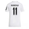 Real Madrid Rodrygo Goes #11 New Home Soccer Shirt for Women 2024-25 Short Sleeve