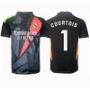 Real Madrid Thibaut Courtois #1 Goalkeeper Cheap Away Stadium Soccer Jerseys 2024-25 Short Sleeve