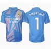Real Madrid Thibaut Courtois #1 Goalkeeper Cheap Home Stadium Soccer Jerseys 2024-25 Short Sleeve