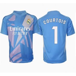 Real Madrid Thibaut Courtois #1 Goalkeeper Cheap Home Stadium Soccer Jerseys 2024-25 Short Sleeve