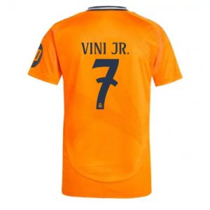 Real Madrid Vinicius Junior #7 Cheap Away Stadium Soccer Jerseys 2024-25 Short Sleeve