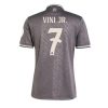 Real Madrid Vinicius Junior #7 Cheap Third Stadium Soccer Jerseys 2024-25 Short Sleeve