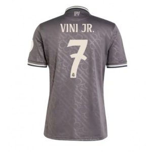 Real Madrid Vinicius Junior #7 Cheap Third Stadium Soccer Jerseys 2024-25 Short Sleeve