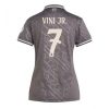 Real Madrid Vinicius Junior #7 New Third Soccer Shirt for Women 2024-25 Short Sleeve