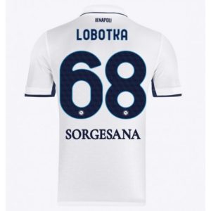 SSC Napoli Stanislav Lobotka #68 Cheap Men's Away Football Shirt 2024-25 Short Sleeve
