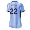 Tottenham Hotspur Brennan Johnson #22 Away Football Club Jersey Women 2024-25