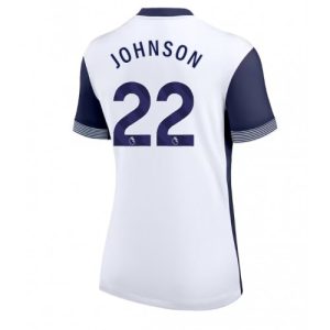 Tottenham Hotspur Brennan Johnson #22 Home Football Club Jersey Women 2024-25