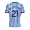 Tottenham Hotspur Dejan Kulusevski #21 Cheap Away Stadium Shirt 2024-25 Men Short Sleeve