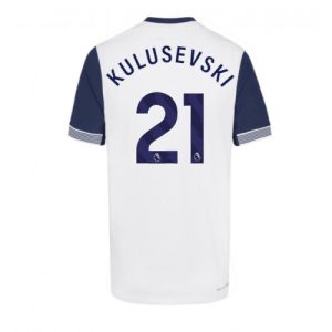 Tottenham Hotspur Dejan Kulusevski #21 Cheap Home Stadium Shirt 2024-25 Men Short Sleeve