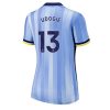 Tottenham Hotspur Destiny Udogie #13 Away Football Club Jersey Women 2024-25