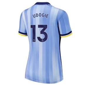 Tottenham Hotspur Destiny Udogie #13 Away Football Club Jersey Women 2024-25