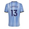 Tottenham Hotspur Destiny Udogie #13 Cheap Away Stadium Shirt 2024-25 Men Short Sleeve