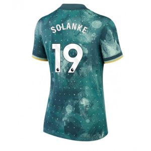Tottenham Hotspur Dominic Solanke #19 Third Football Club Jersey Women 2024-25