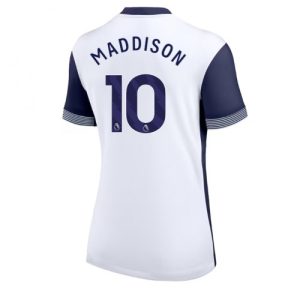 Tottenham Hotspur James Maddison #10 Home Football Club Jersey Women 2024-25