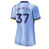 Tottenham Hotspur Micky van de Ven #37 Away Football Club Jersey Women 2024-25
