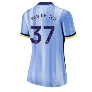 Tottenham Hotspur Micky van de Ven #37 Away Football Club Jersey Women 2024-25