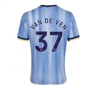 Tottenham Hotspur Micky van de Ven #37 Cheap Away Stadium Shirt 2024-25 Men Short Sleeve