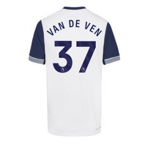 Tottenham Hotspur Micky van de Ven #37 Cheap Home Stadium Shirt 2024-25 Men Short Sleeve