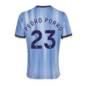 Tottenham Hotspur Pedro Porro #23 Cheap Away Stadium Shirt 2024-25 Men Short Sleeve