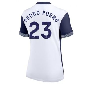 Tottenham Hotspur Pedro Porro #23 Home Football Club Jersey Women 2024-25