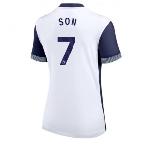 Tottenham Hotspur Son Heung-min #7 Home Football Club Jersey Women 2024-25