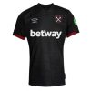 West Ham United Crysencio Summerville #7 New Men's Away Football Shirt 2024-25 Short Sleeve