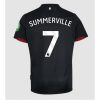 West Ham United Crysencio Summerville #7 New Men's Away Football Shirt 2024-25 Short Sleeve