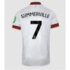 West Ham United Crysencio Summerville #7 New Men's Third Football Shirt 2024-25 Short Sleeve