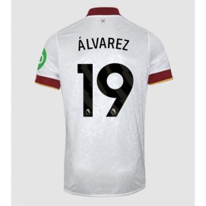 West Ham United Edson Alvarez #19 New Men's Third Football Shirt 2024-25 Short Sleeve