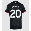 West Ham United Jarrod Bowen #20 New Men's Away Football Shirt 2024-25 Short Sleeve