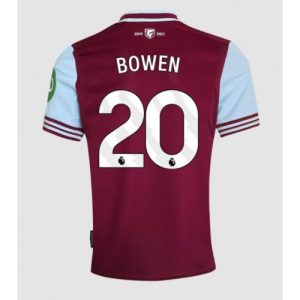 West Ham United Jarrod Bowen #20 New Men's Home Football Shirt 2024-25 Short Sleeve