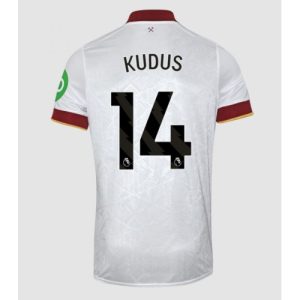 West Ham United Mohammed Kudus #14 New Men's Third Football Shirt 2024-25 Short Sleeve